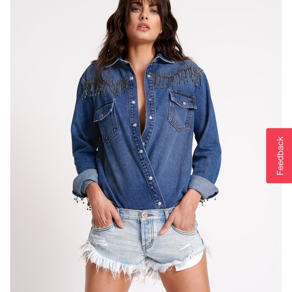 One Teaspoon Trashwhores cut off short shorts - Picture 10 of 10